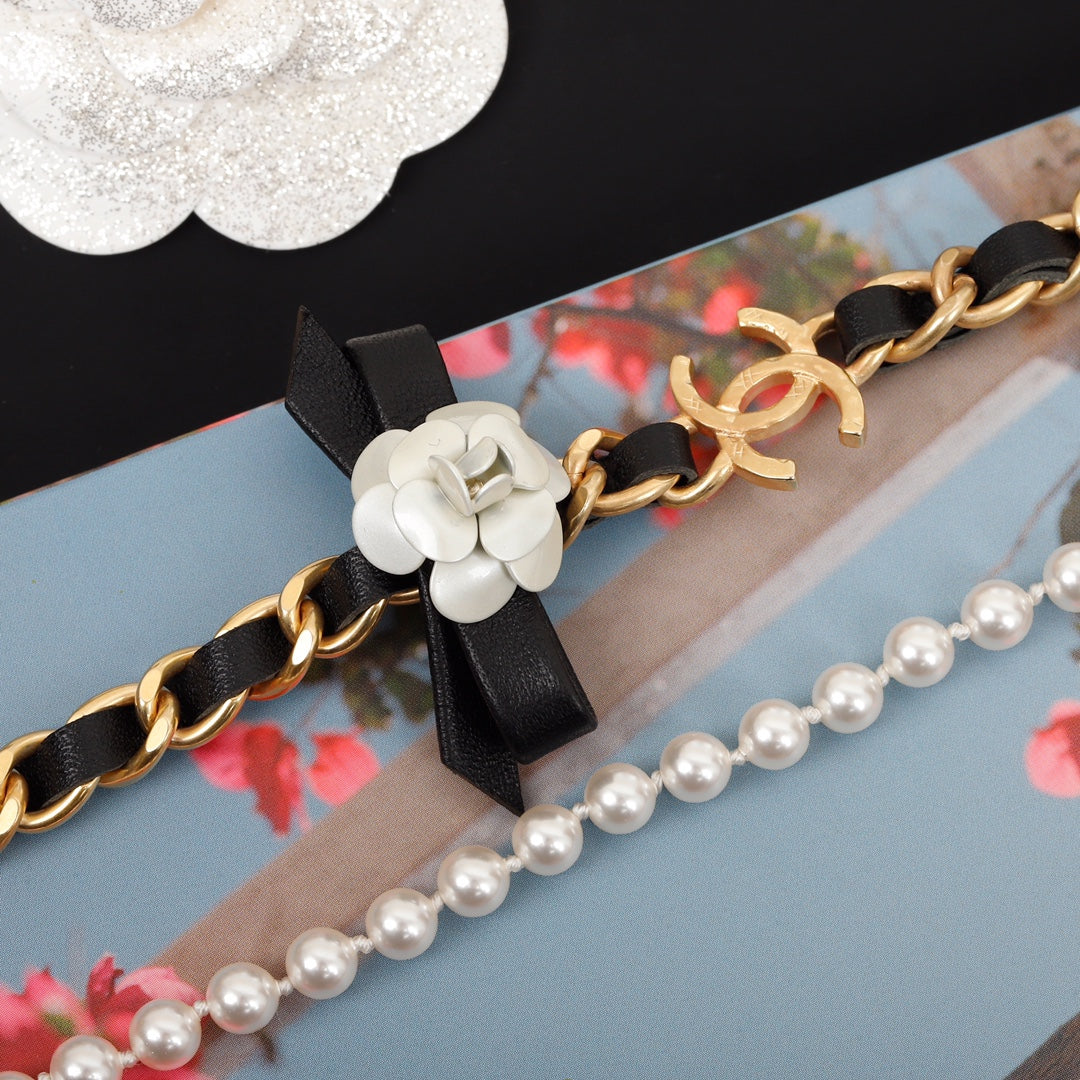 Camellia necklace