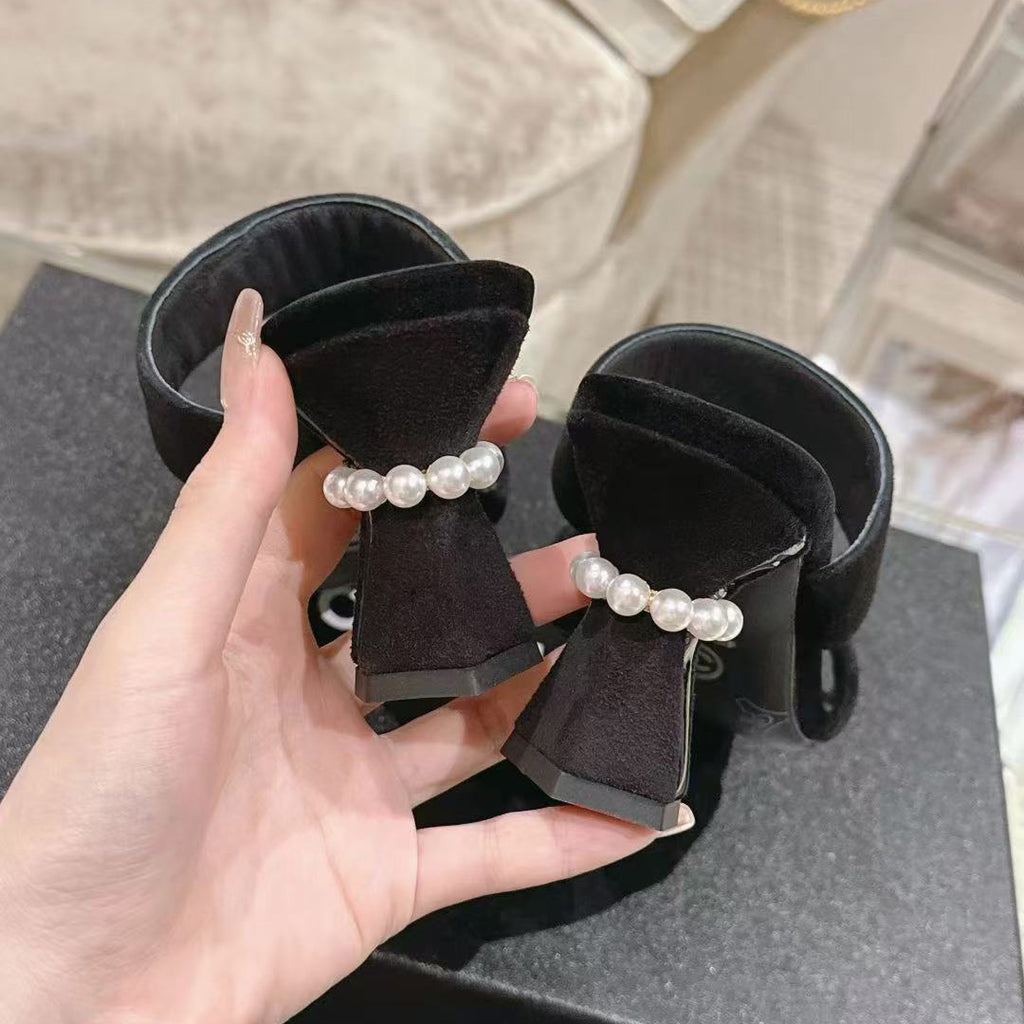 Mary Jane exquisite pearl hot diamond combination high heels 1824061802