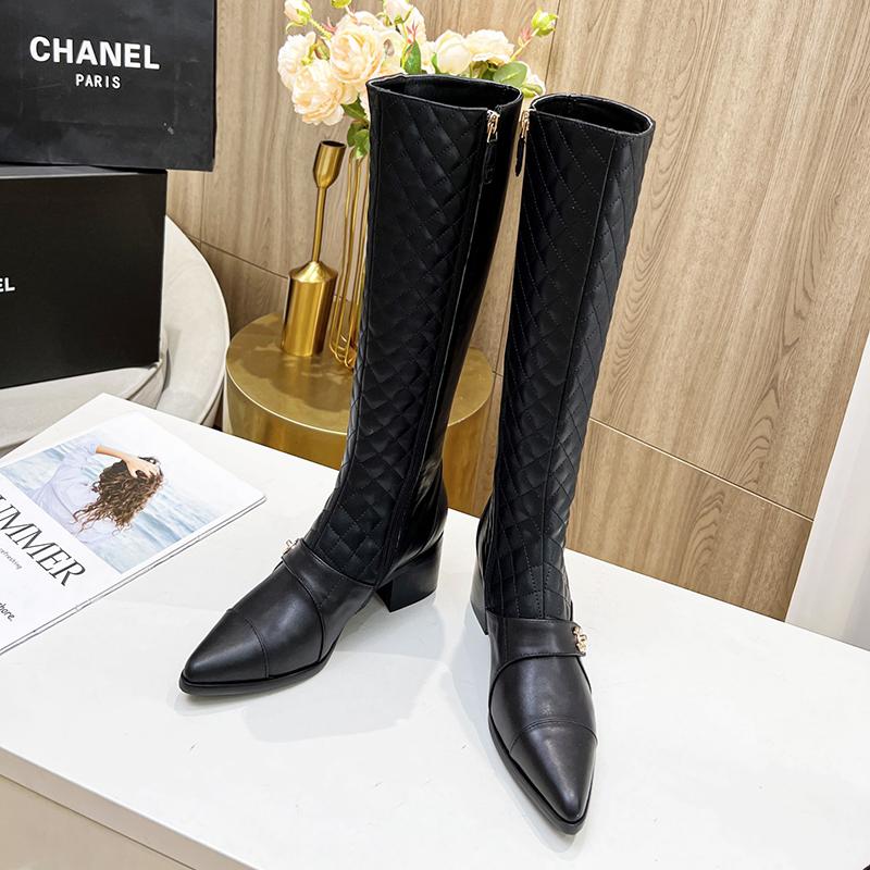 New Fashion Classic Line Cowhide Boots 1023121404