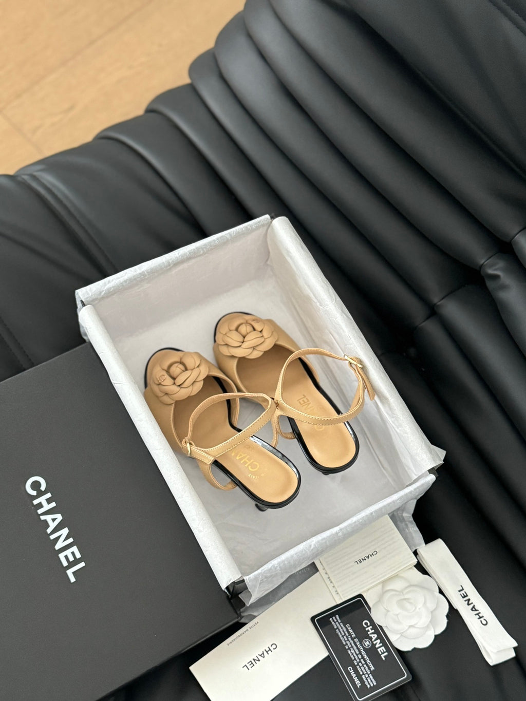 24ss camellia sandals 0724042707