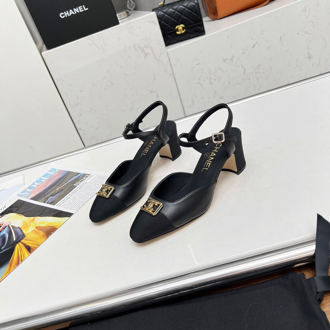 Chane1 top fashion classic color block high heels 0724030820