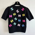 New casual and fashionable knitwear short sleeved T-shirt 1024022611