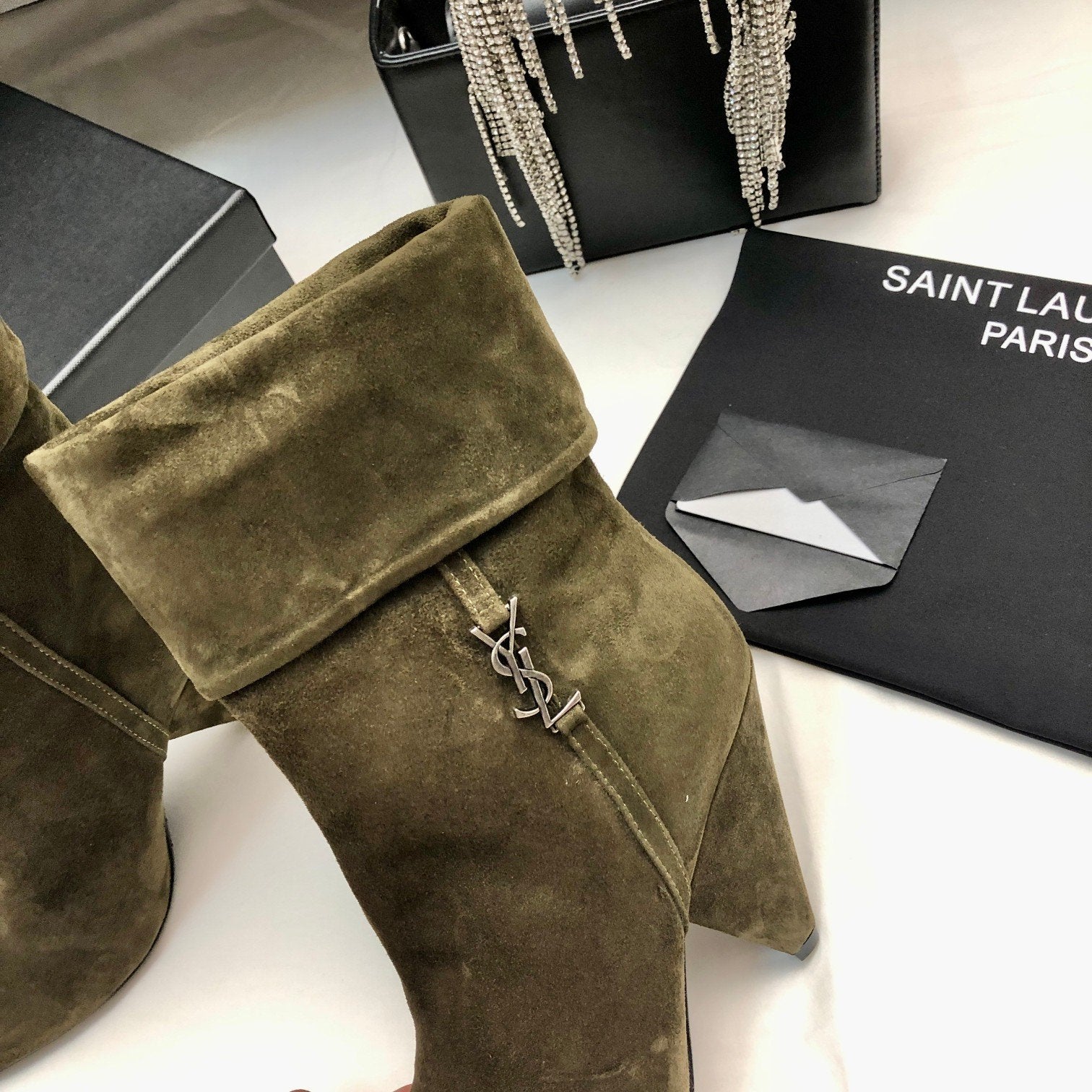SL Fashion New Side Zipper Suede Short Boots 0723011102