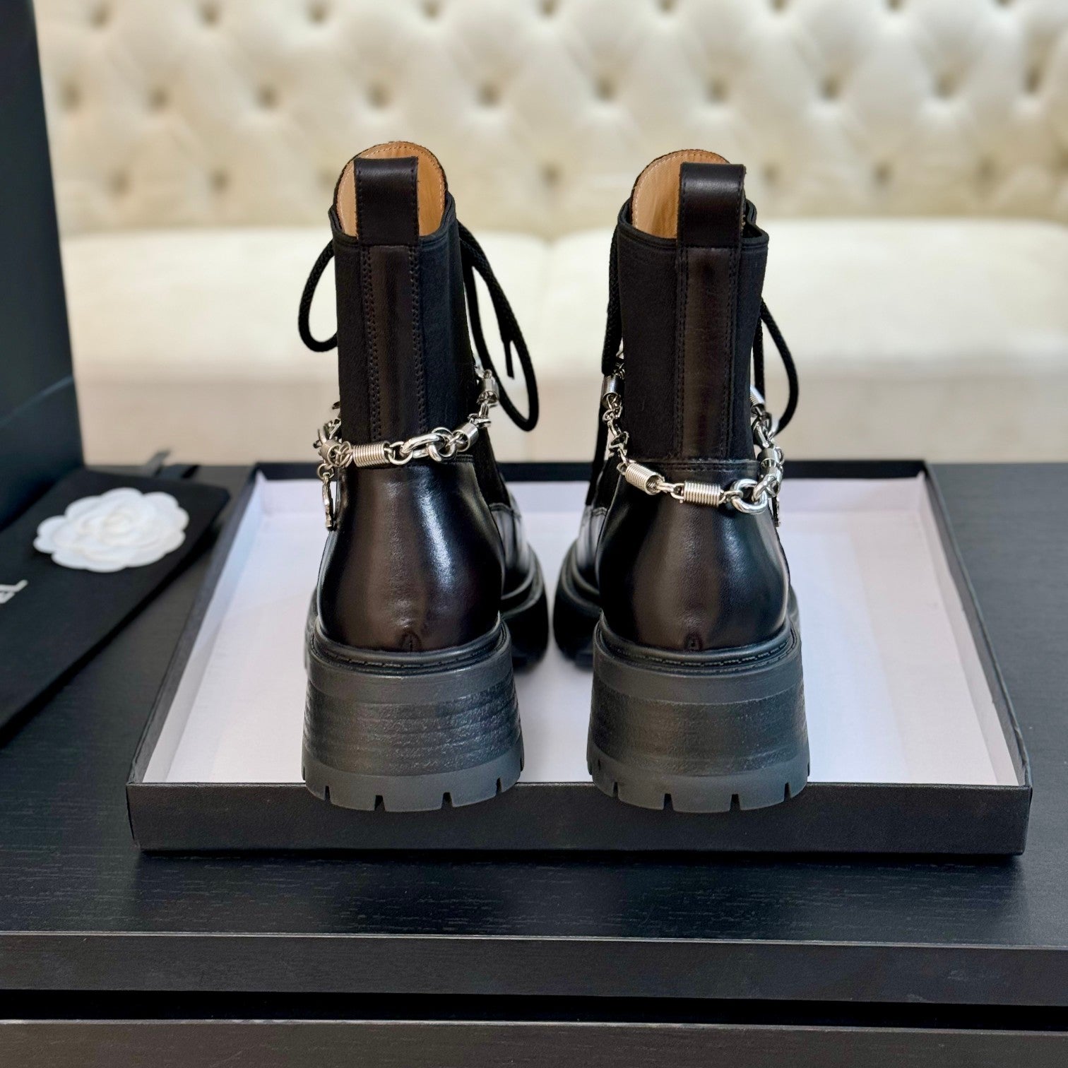 letter buckle Martin boots 0724121102
