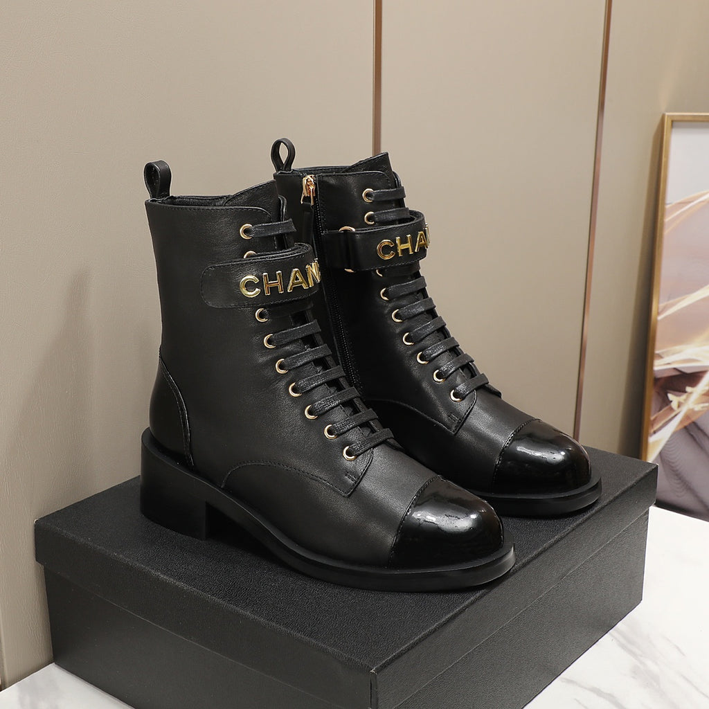 cowhide short boots Martin boots 0724101704