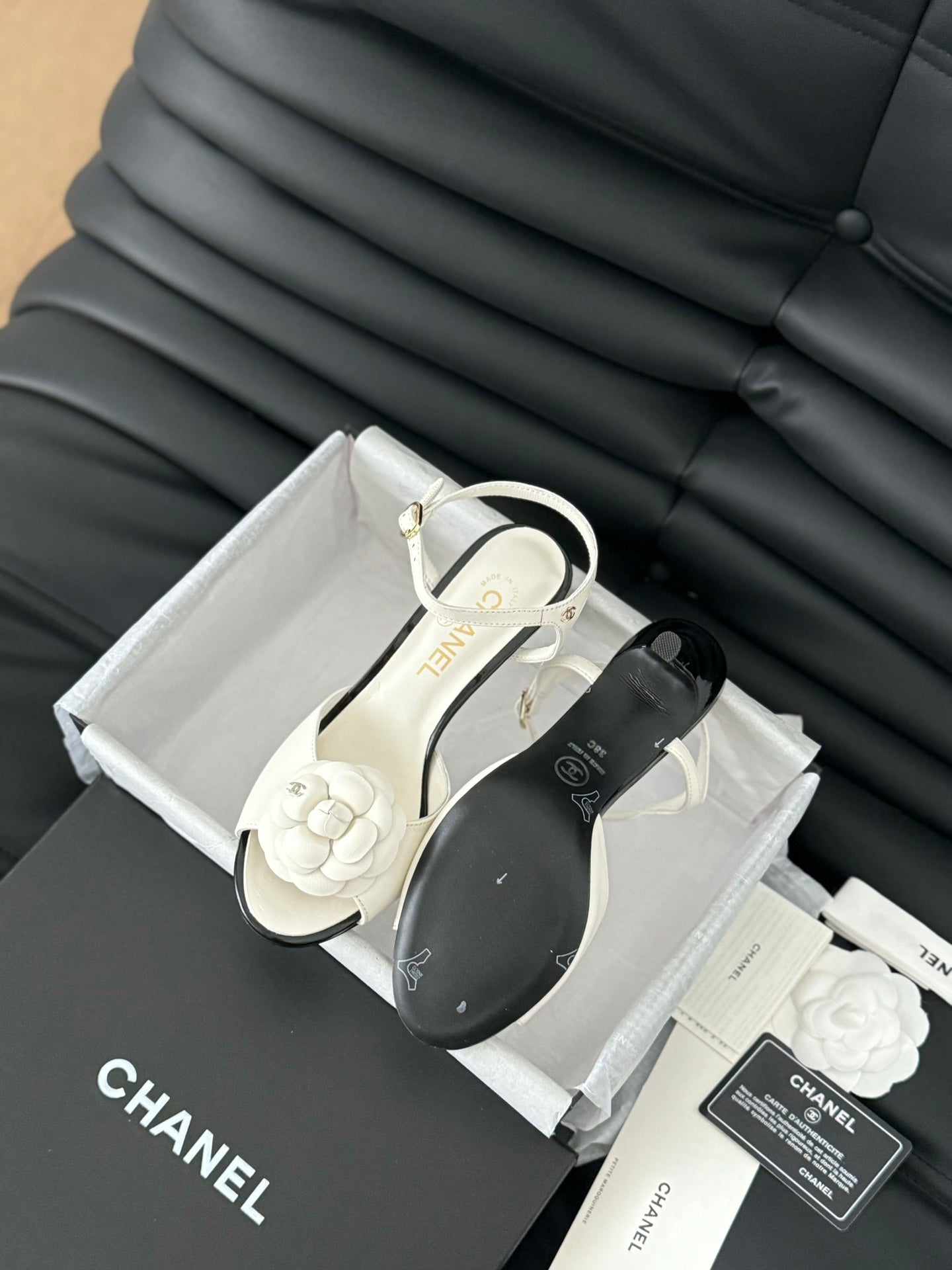 24ss camellia sandals 0724042707
