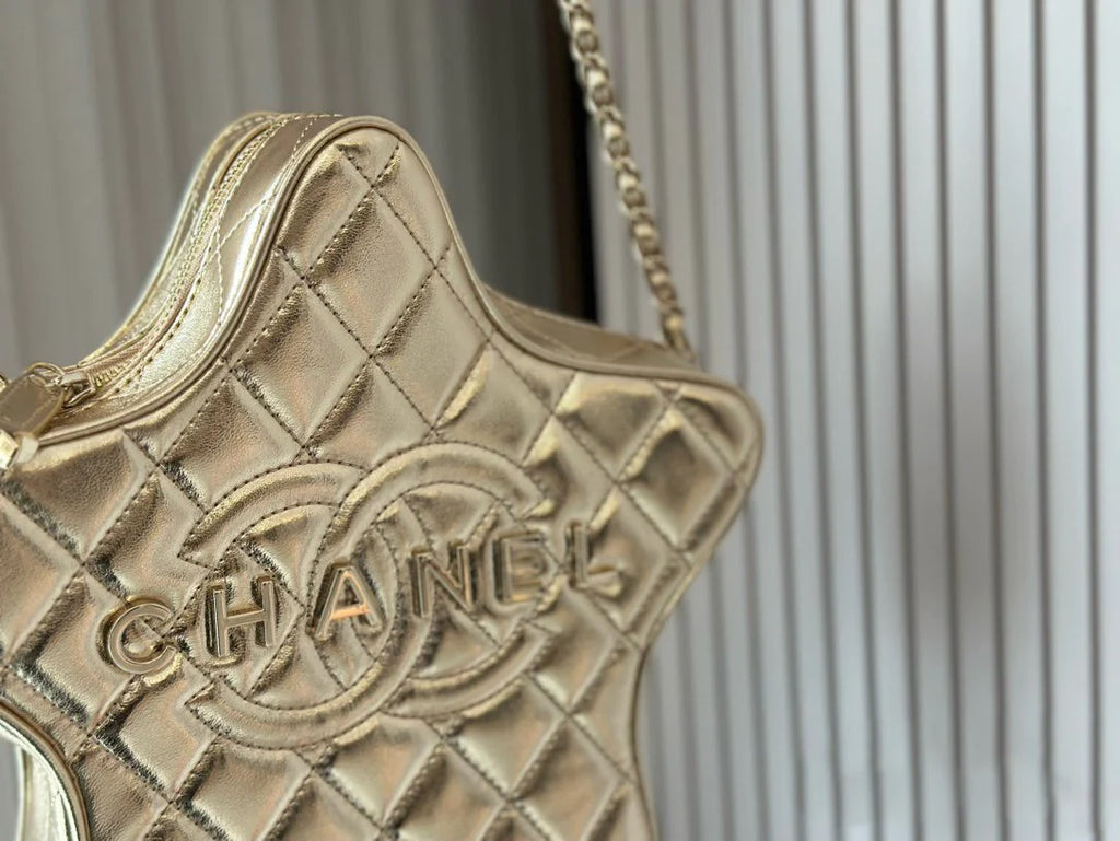 Fashion Rhombus Five-pointed Star Bag 0724021904