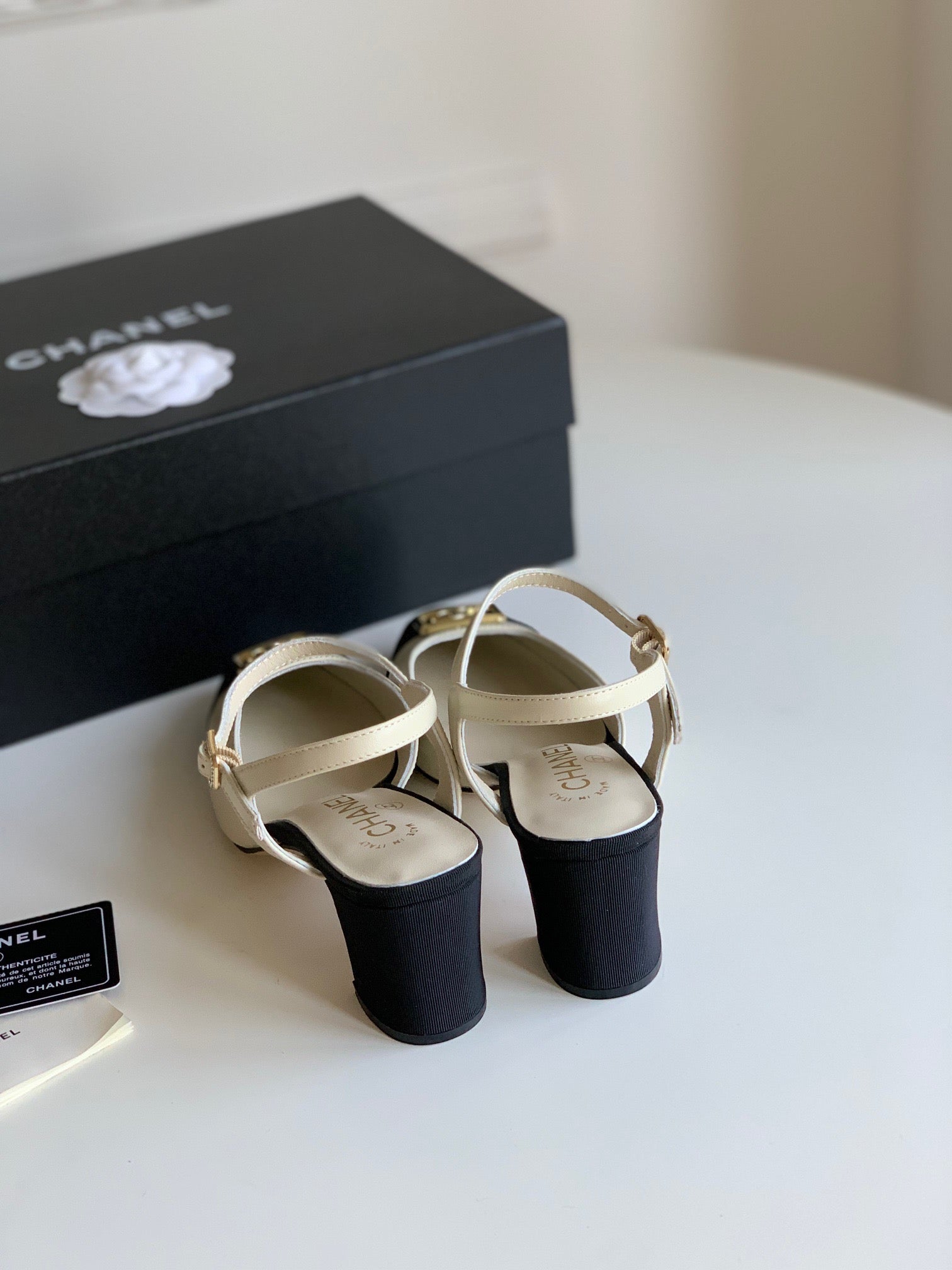 Chane1 top fashion classic color block high heels 0724030820