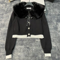 fashionable knitted sweater cardigan jacket XC0723112004