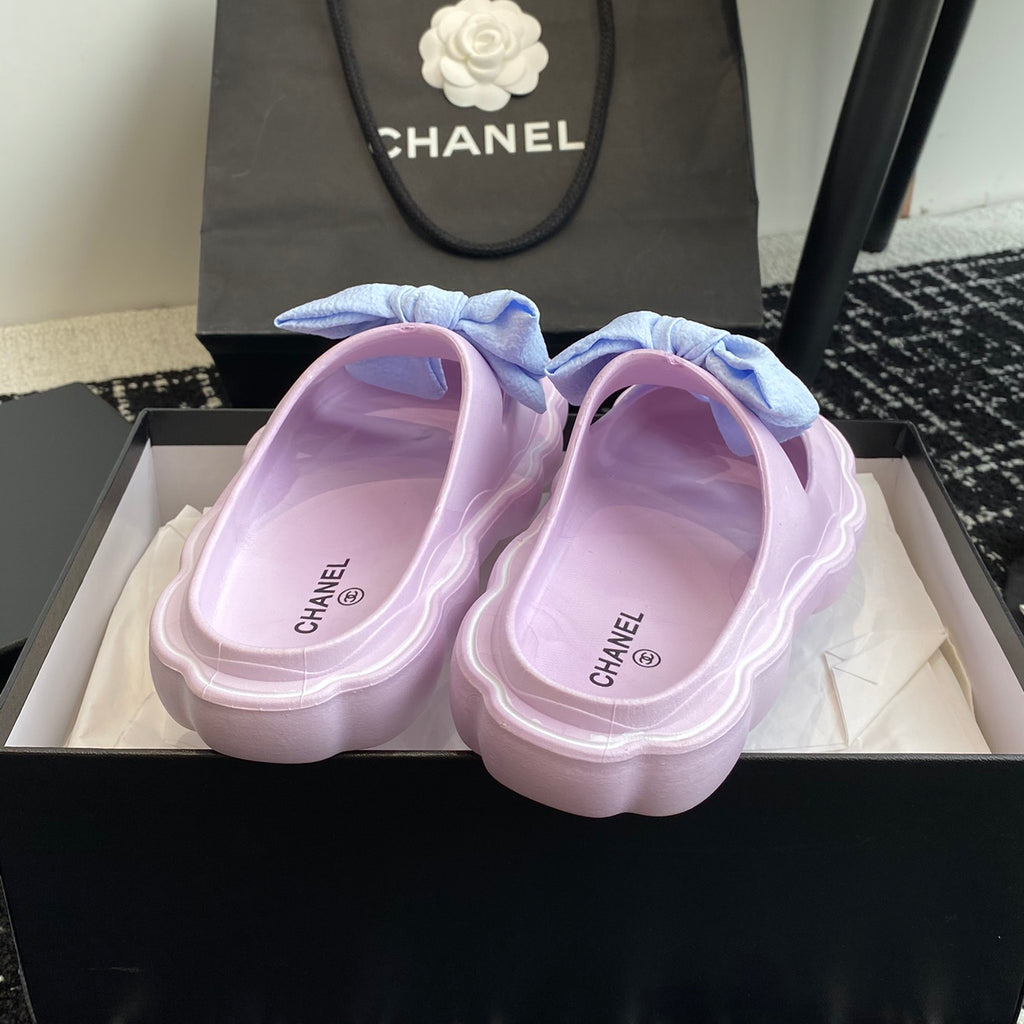 23 New Bowknot Muffin Slippers XC1823081605