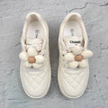 Chane1 Fashion Flower Rubber Sole Sneakers 0724031201