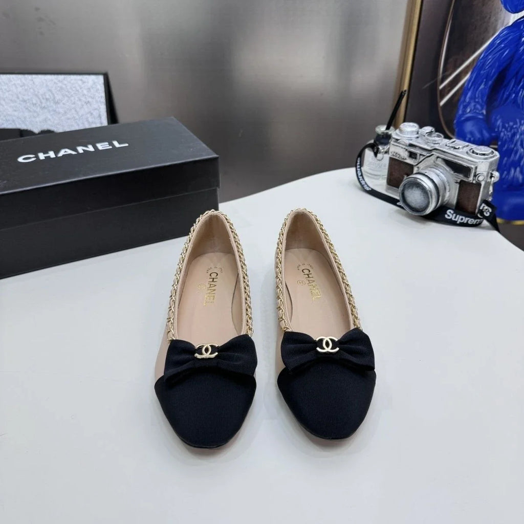 Shallow mouth round head French trend shoes 1025031013