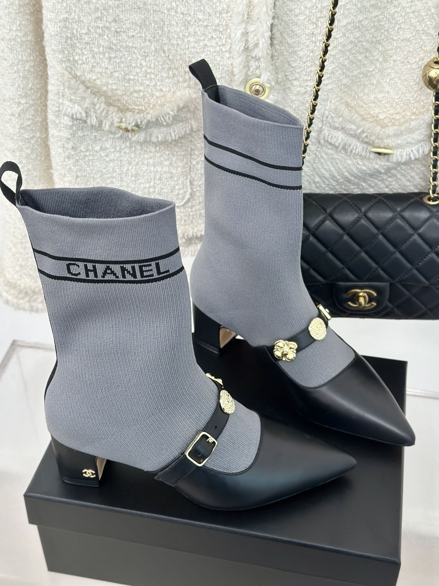 25ss new fashionable sock boots 0725090804