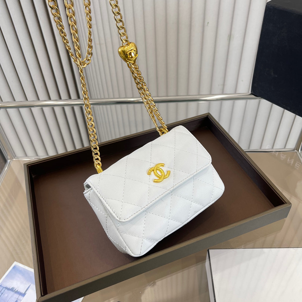 Super practical and versatile love lock bag WLF10032401