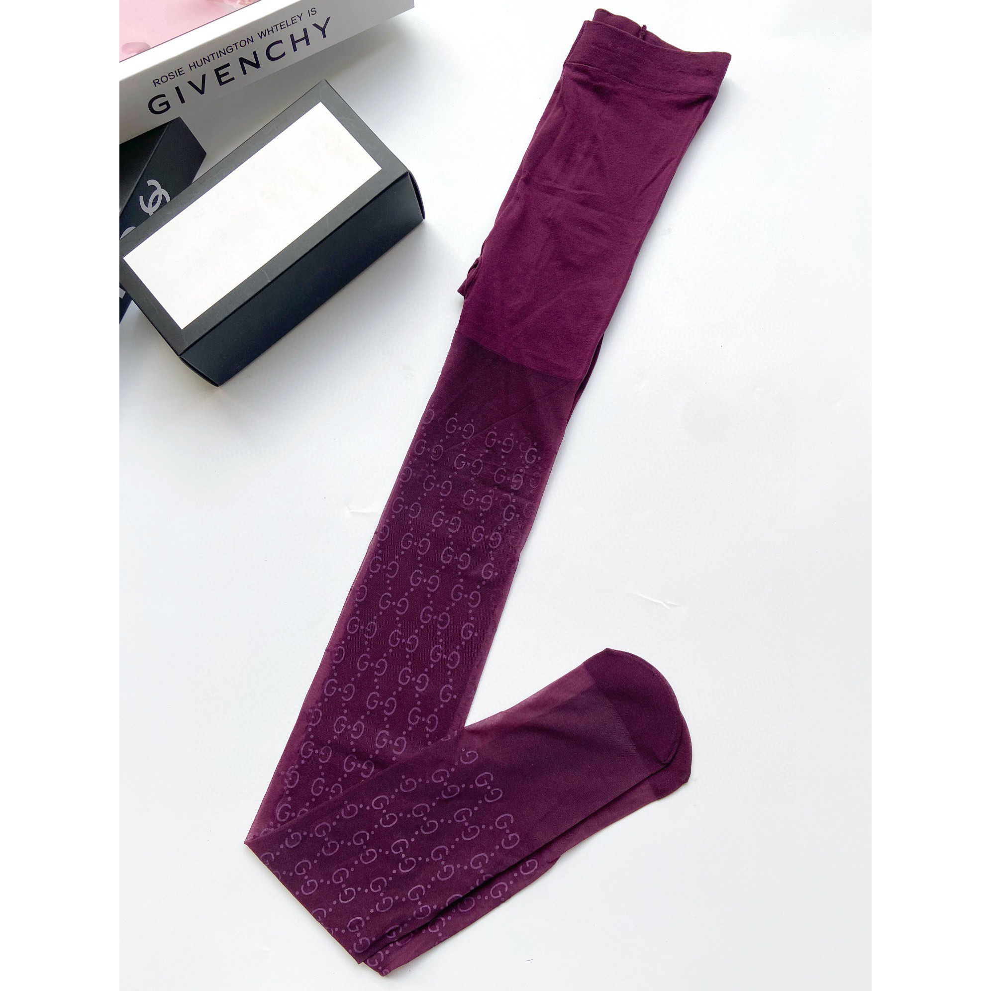 G fashion printed rubber stockings XC07060602