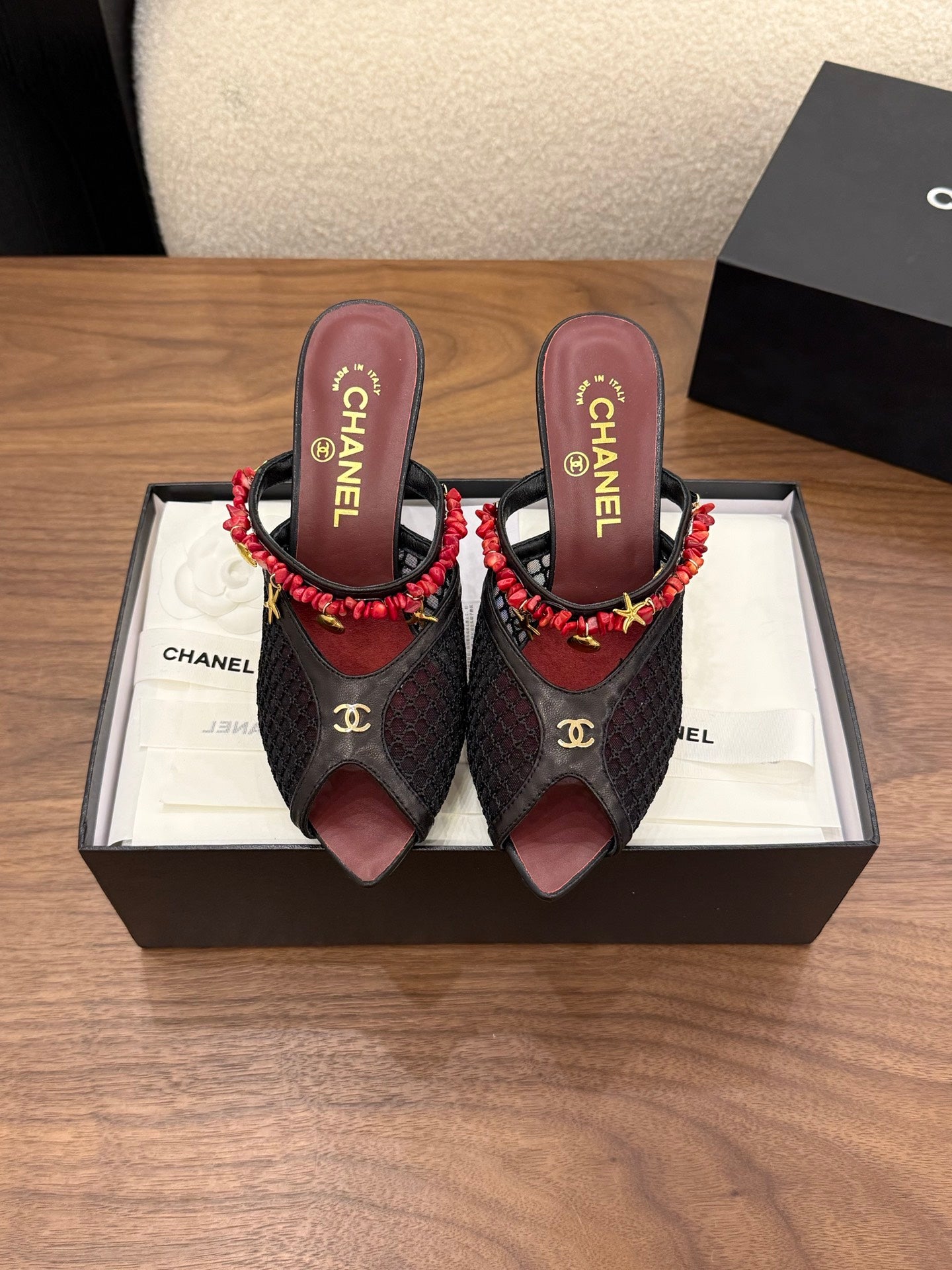 Women's fashionable summer mesh slippers 0726051903