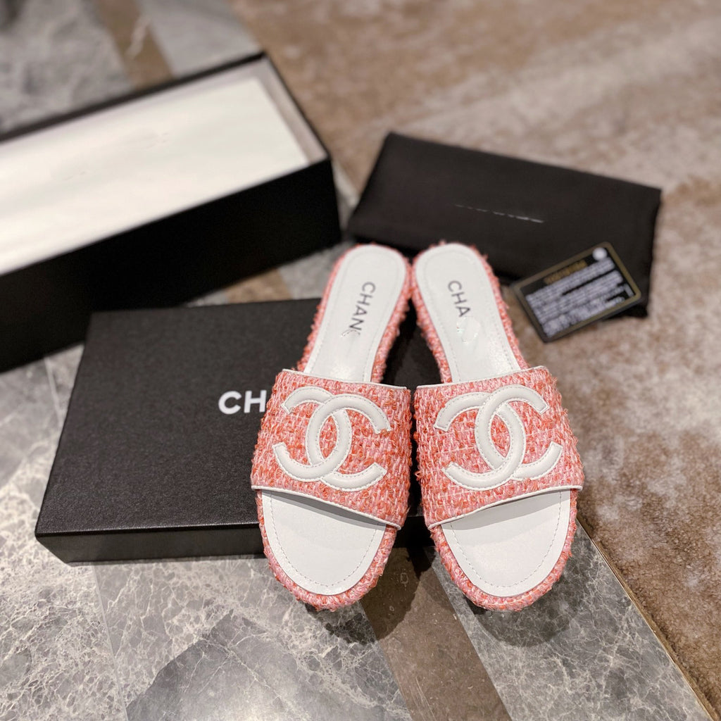 low heel spring summer slippers 03081