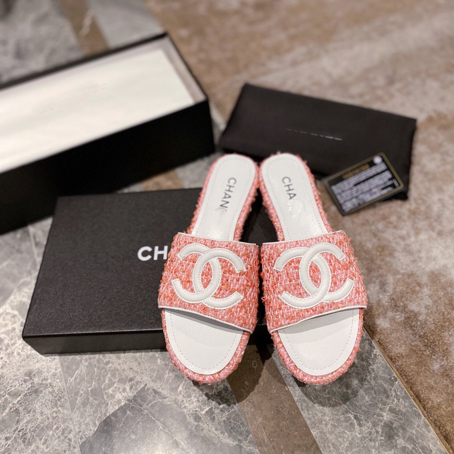 low heel spring summer slippers 03081