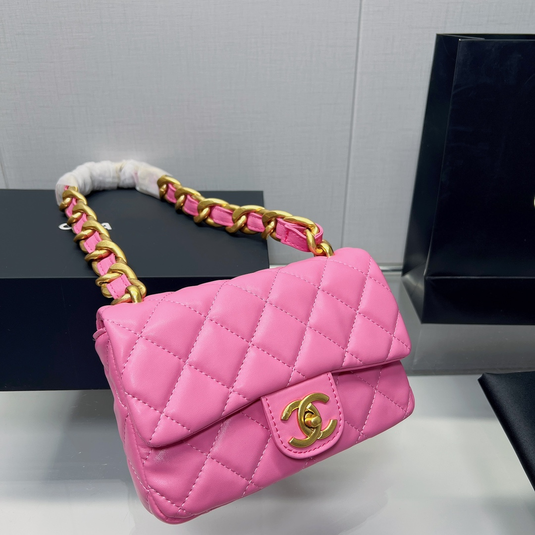 3 Colors Flap Handbag