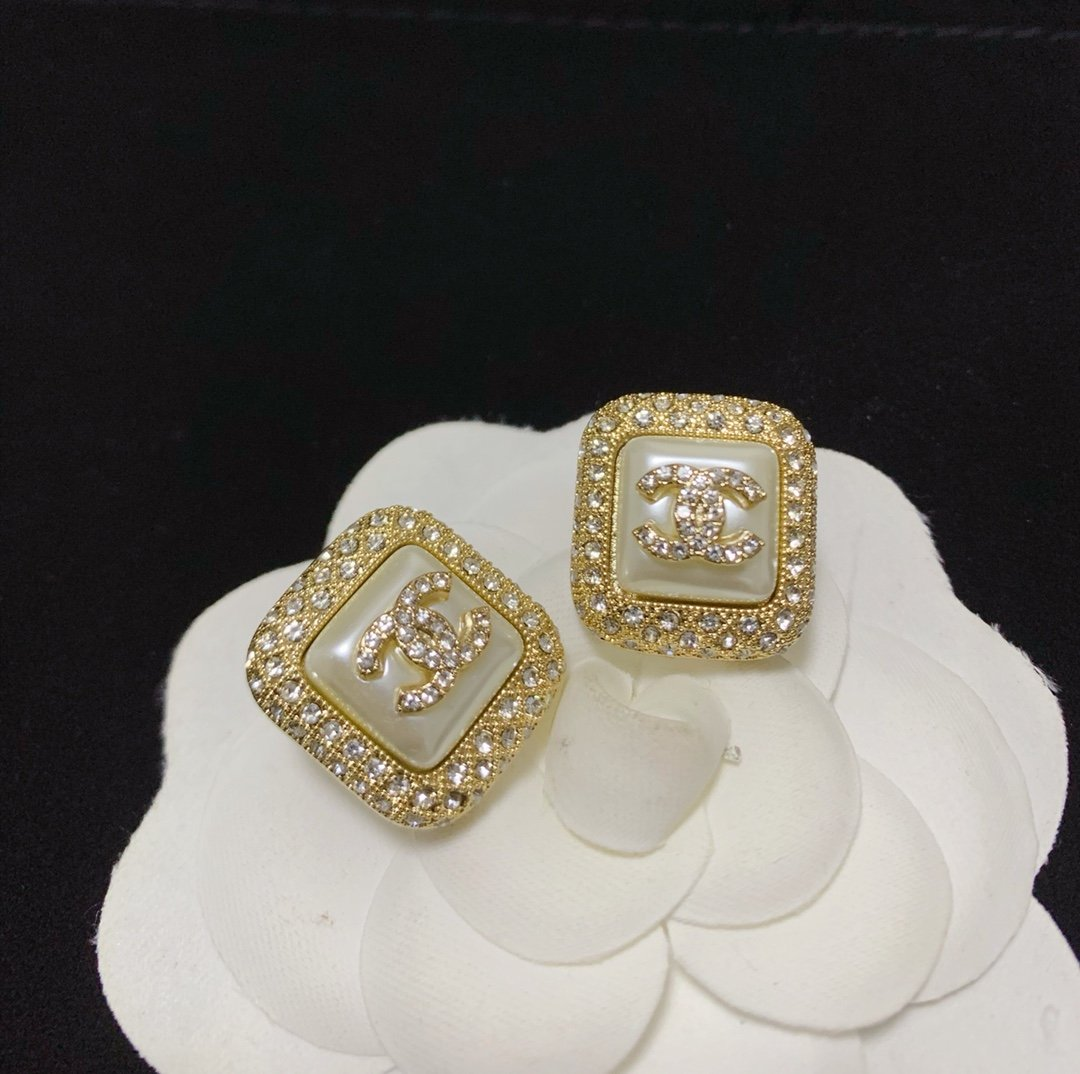 Classic Edging Masonry Earrings