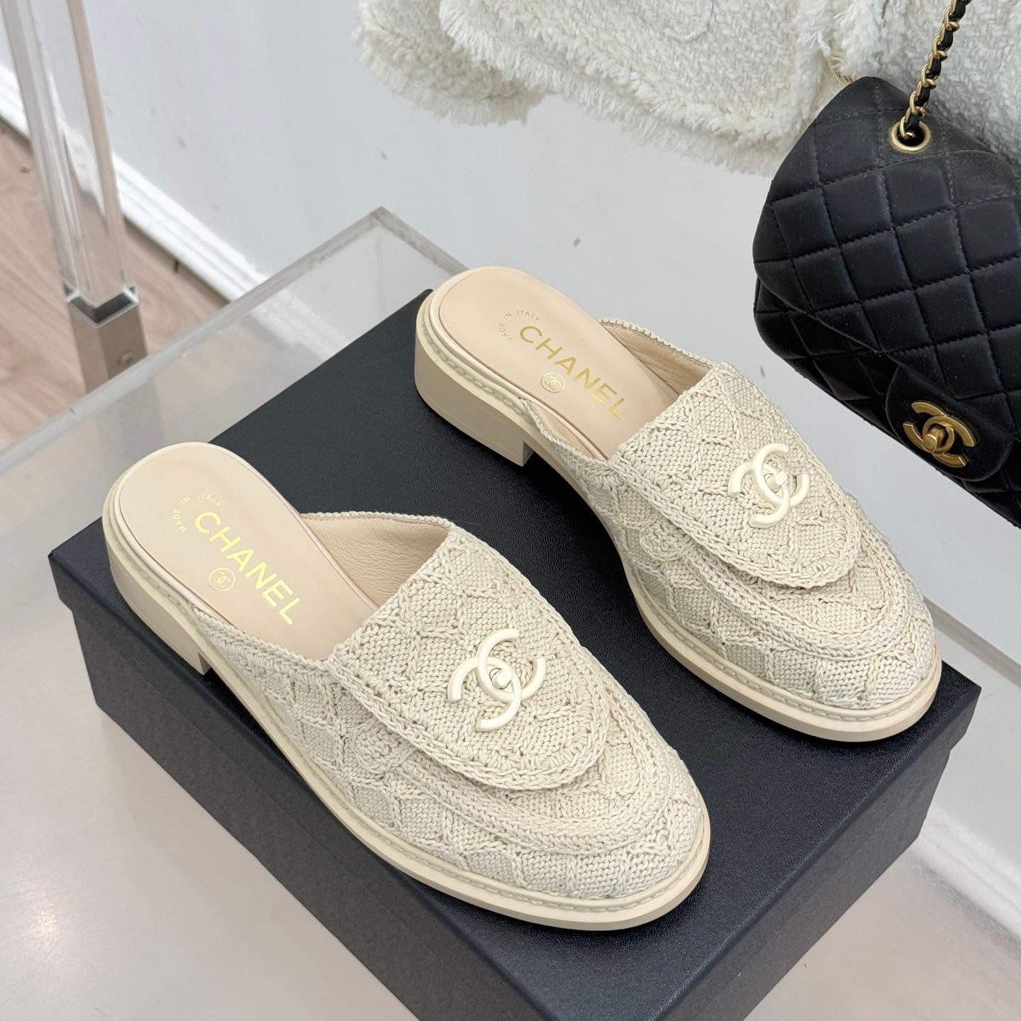 26SS New Women's Knitted Slippers 0726031004
