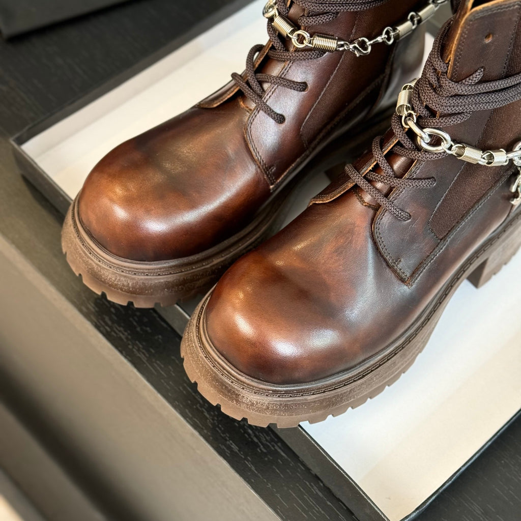letter buckle Martin boots 0724121102