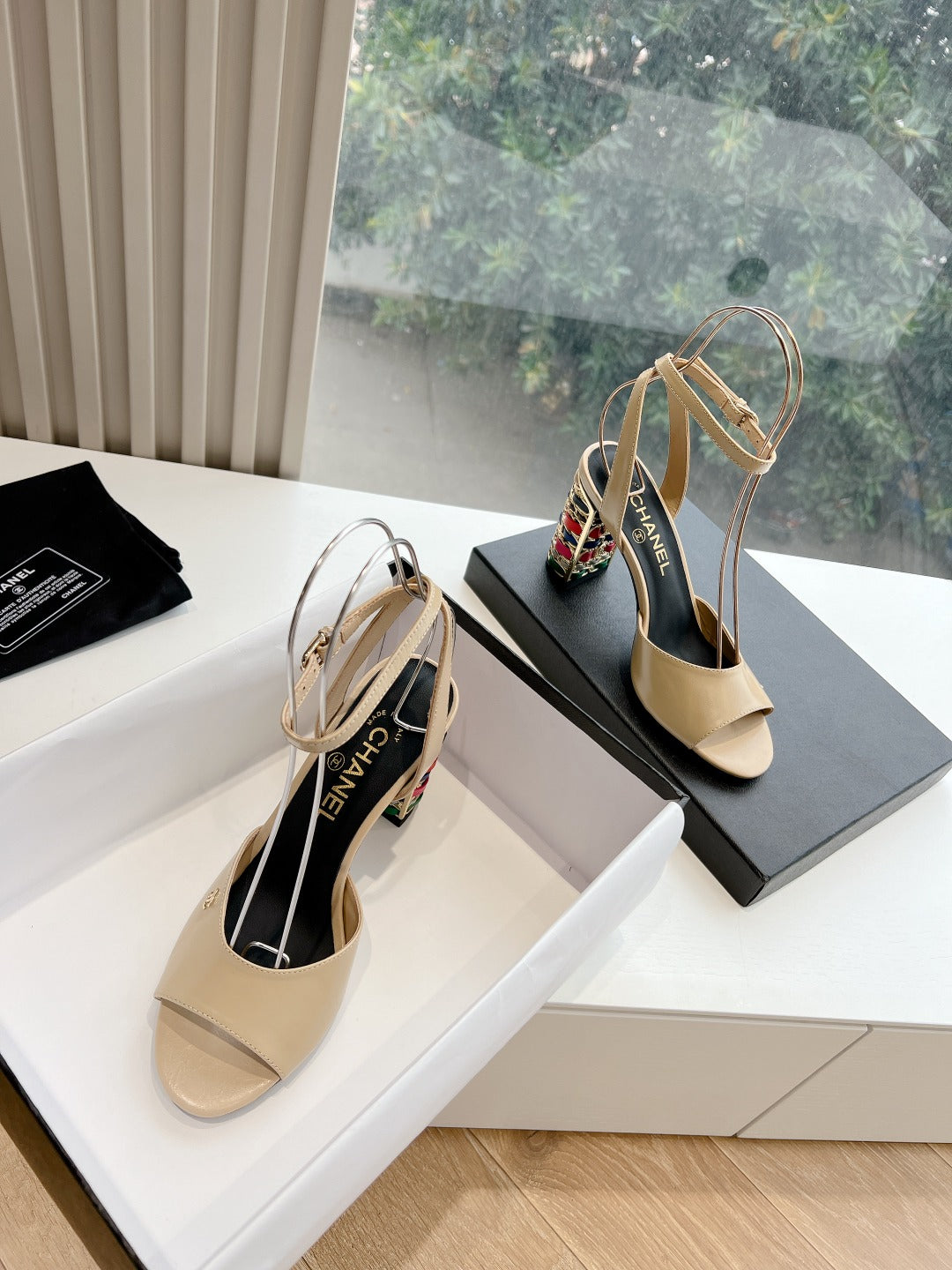 Chane1 top fashion classic high heel sandals 0724030823