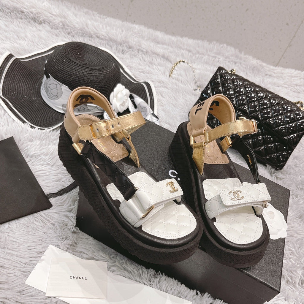 Color Collection platform sandals XC0823072614