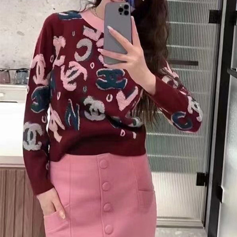 Fashion casual all-match tops PD1023072422