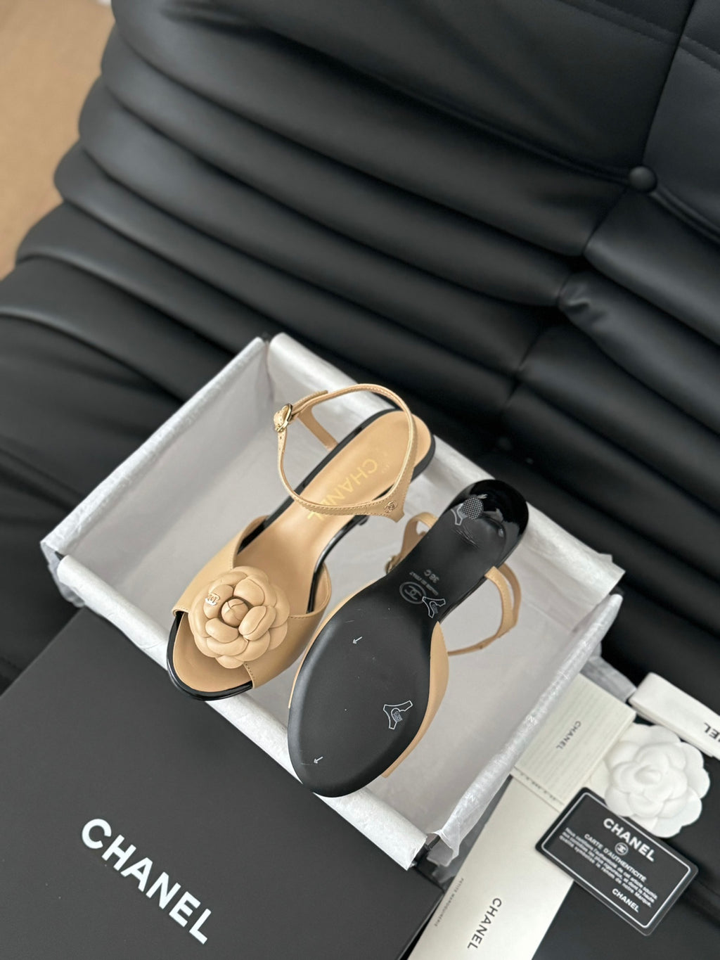 24ss camellia sandals 0724042707