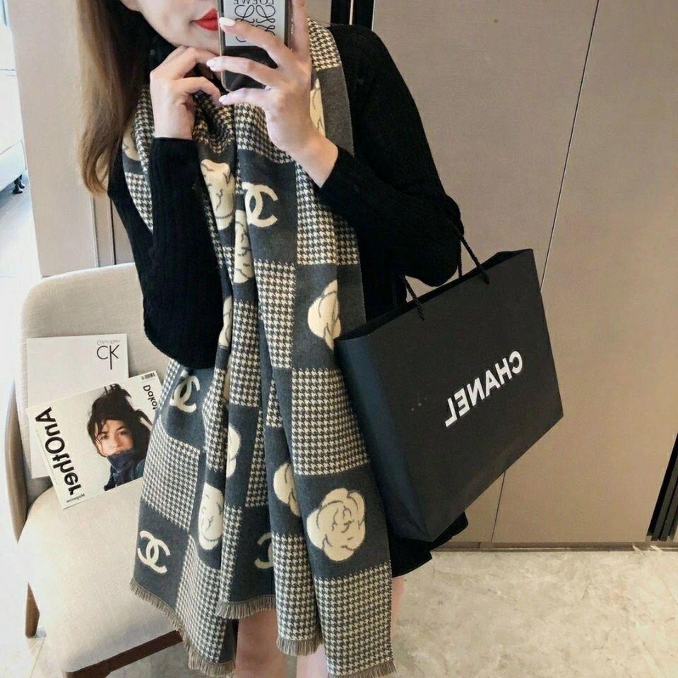 New Autumn Winter Imitation Cashmere Double-sided Scarf