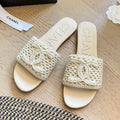 Luxury classic woven sandals 1024062508