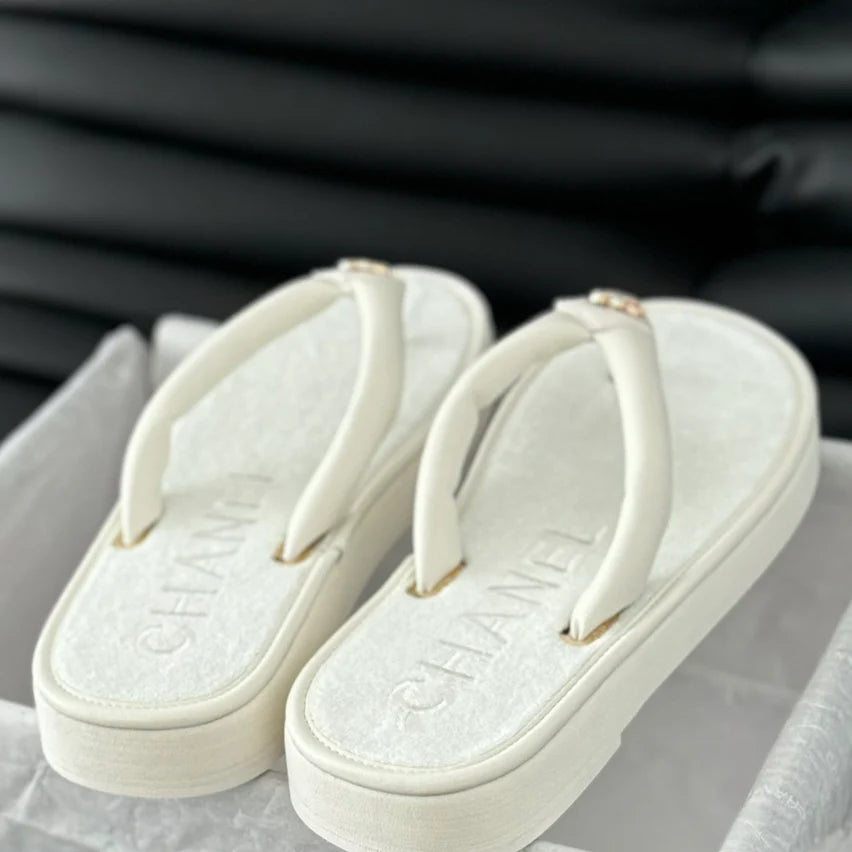 New VeLet Thick Bottom Flip Flops 1025050705