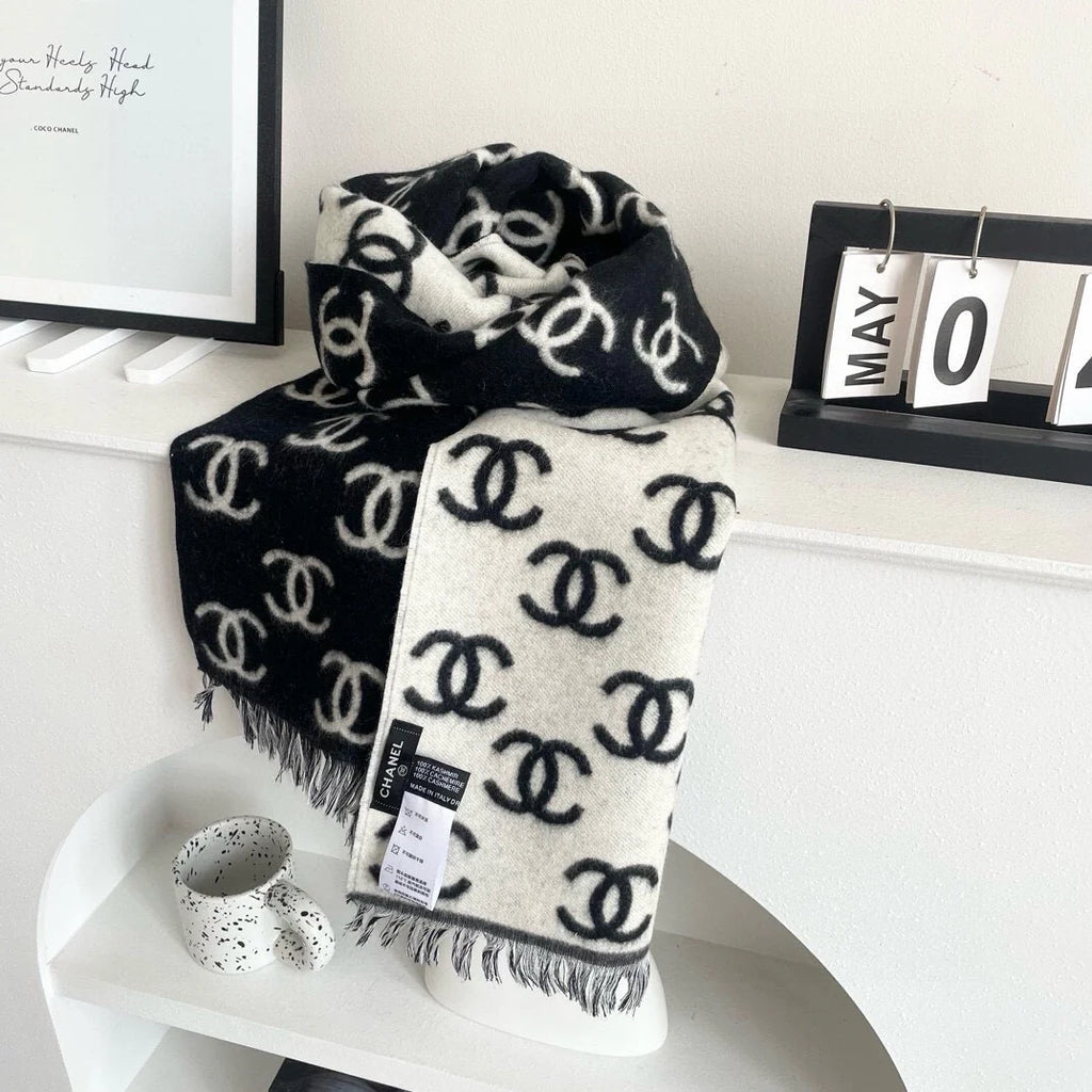 Fashionable double-sided cashmere scarf for both men and women 1024102519