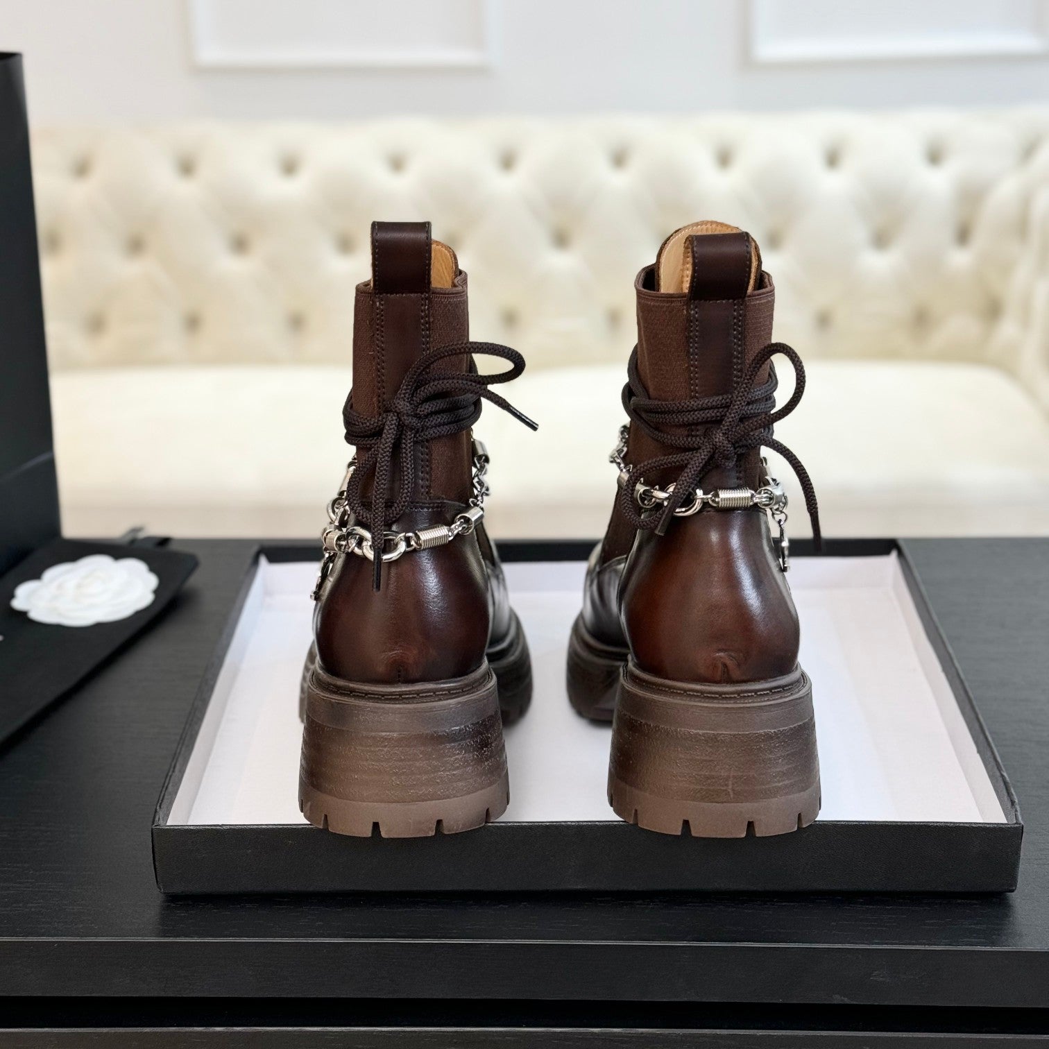 letter buckle Martin boots 0724121102