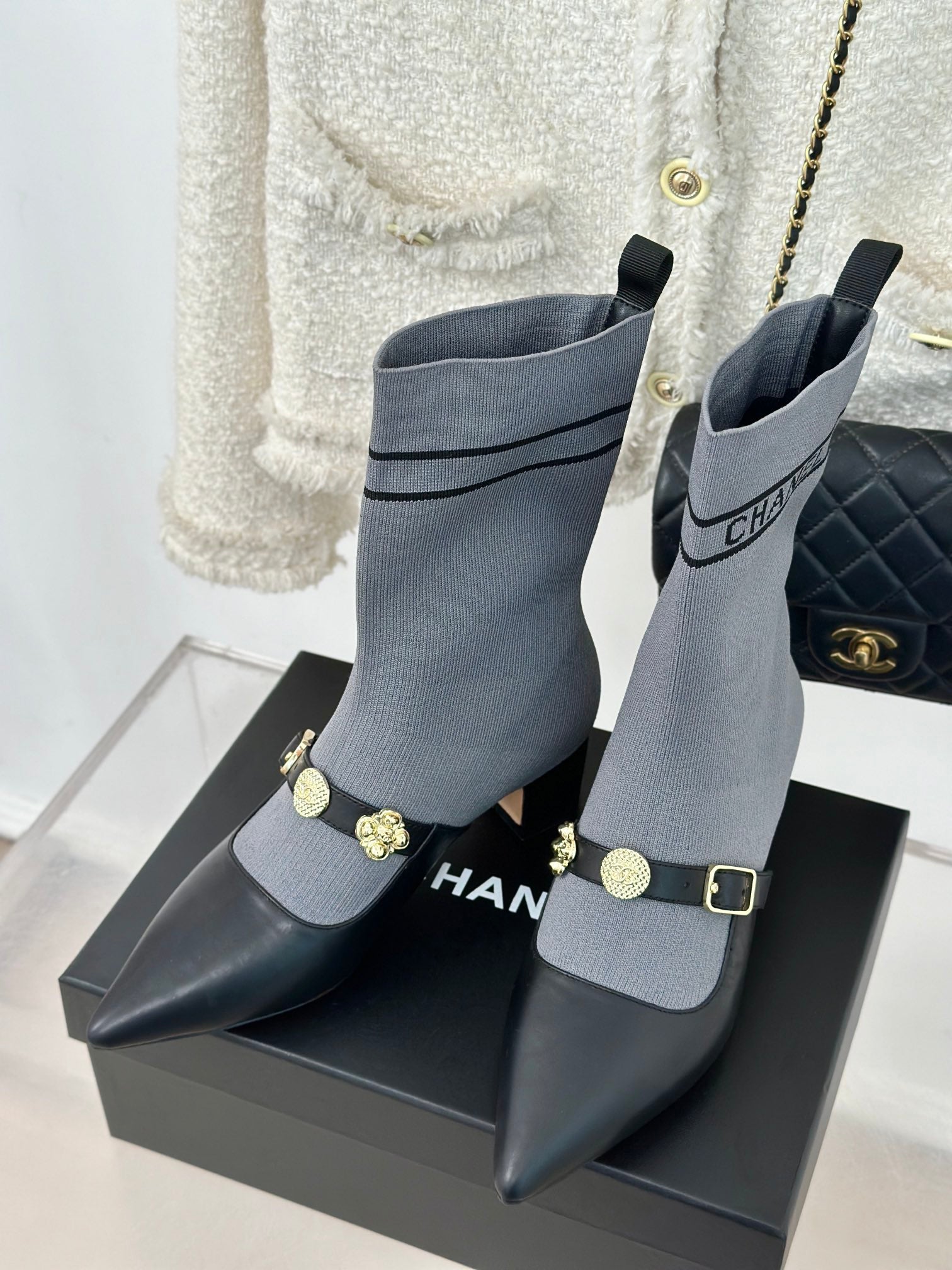 25ss new fashionable sock boots 0725090804