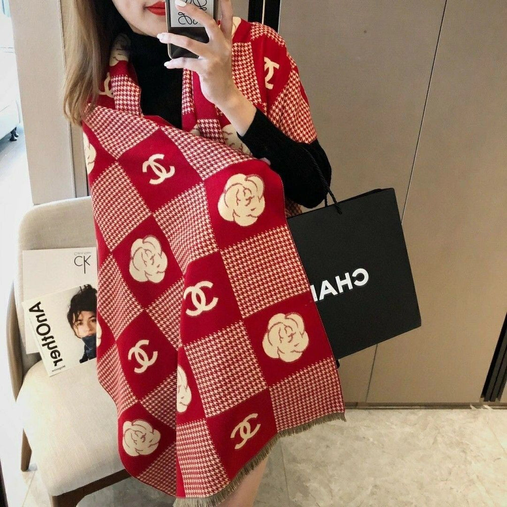 New Autumn Winter Imitation Cashmere Double-sided Scarf