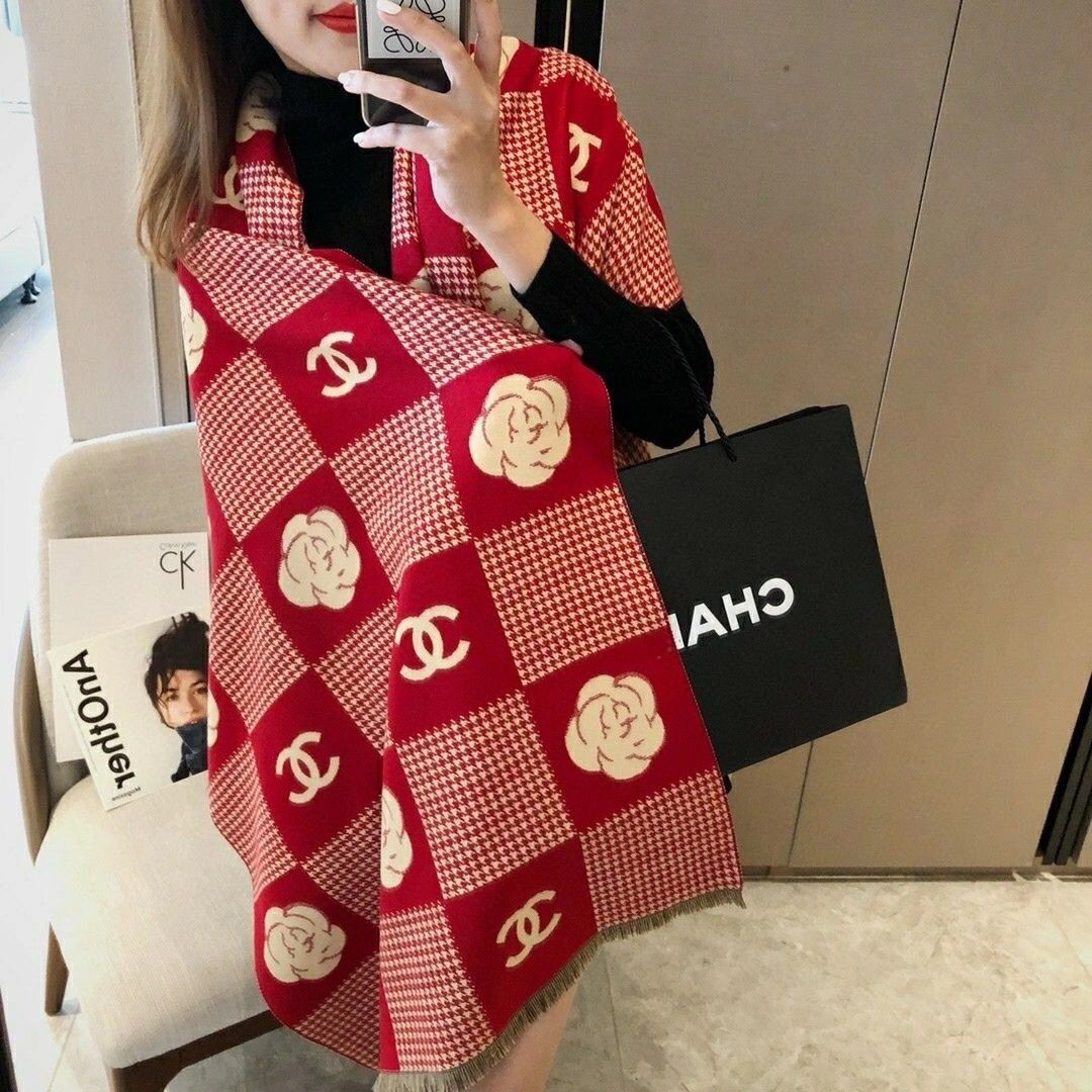 New Autumn Winter Imitation Cashmere Double-sided Scarf