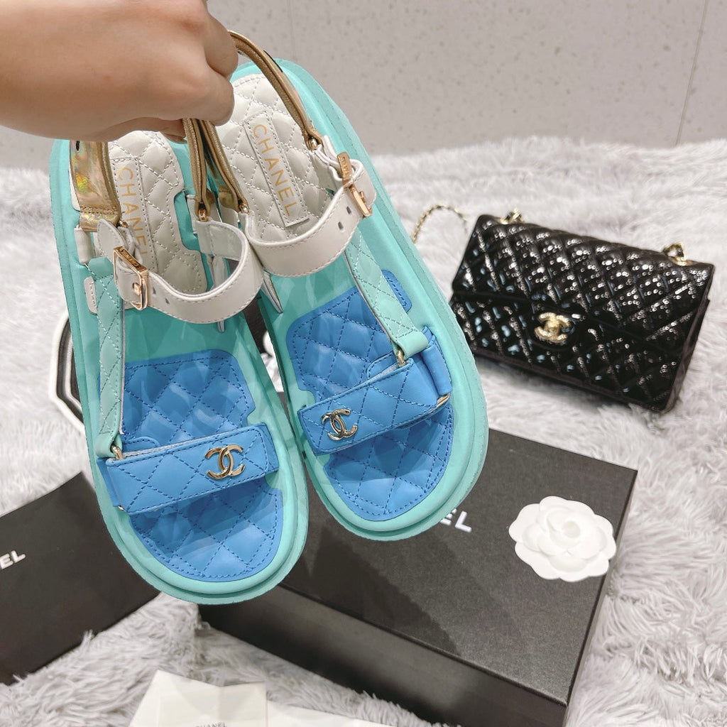 Color Collection platform sandals XC0823072616