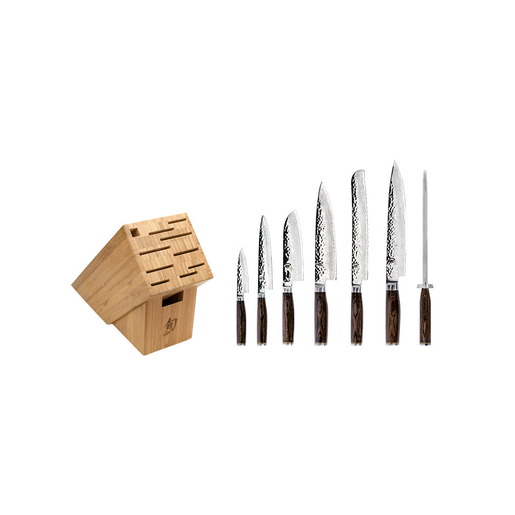 Shun Premier 8-Piece Professional Block Set TDMS0808