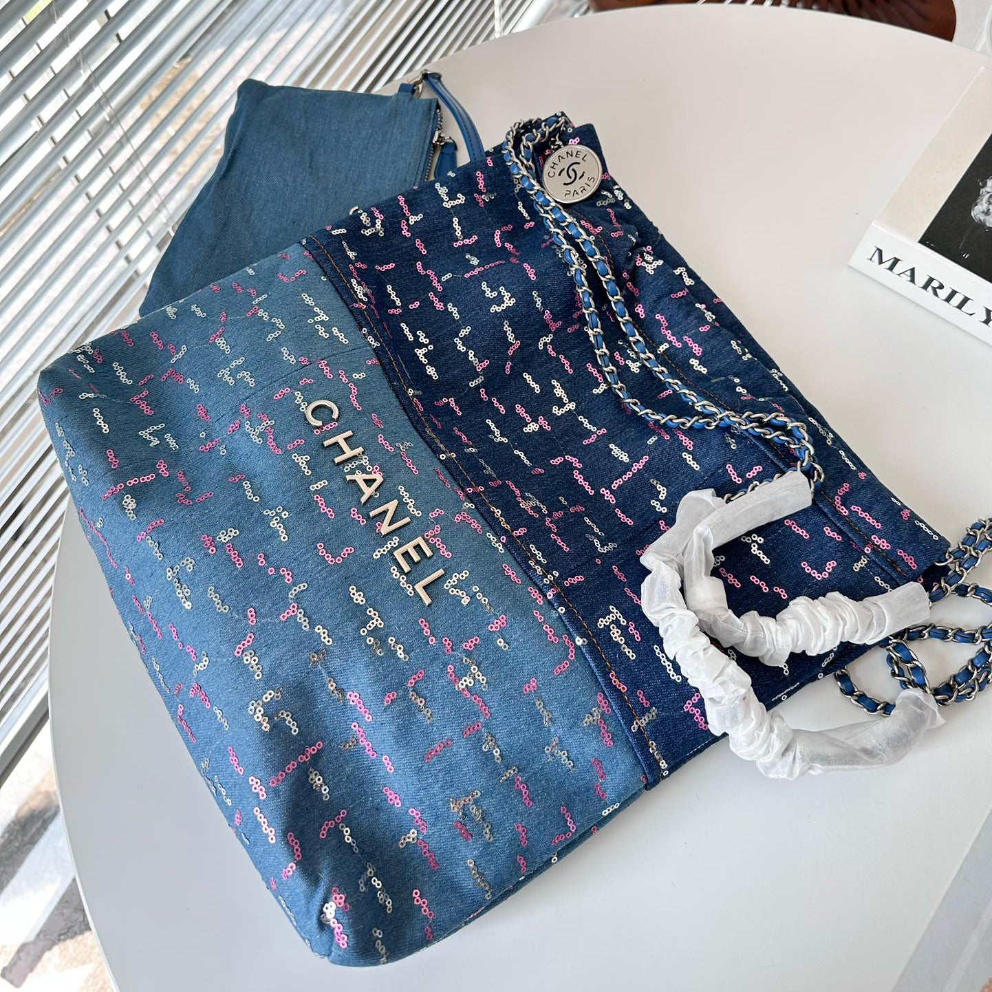 Denim Garbage Bag XC1823090401