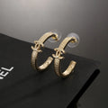 Classic and versatile celebrity stud earrings 1025030502