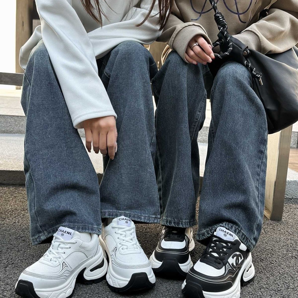 New Thick-soled Sports Shoes Casual Breathable Height-increasing Shoes 1024031407