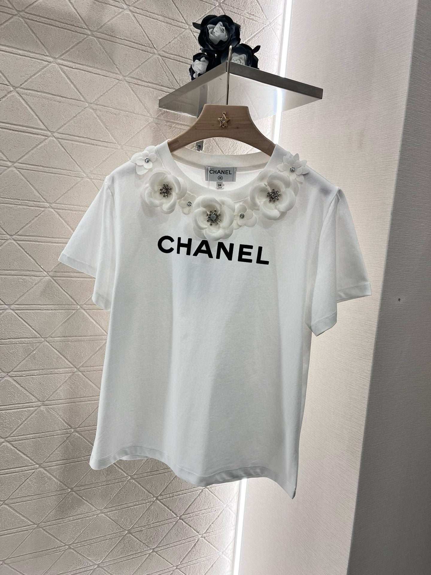 Fashion Flower T-shirt 0725022804
