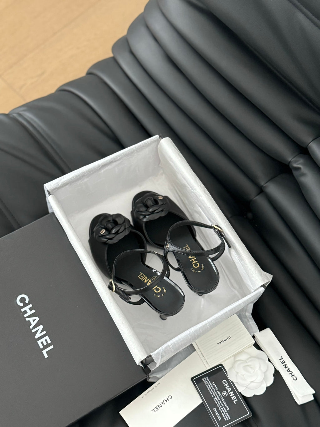 24ss camellia sandals 0724042707