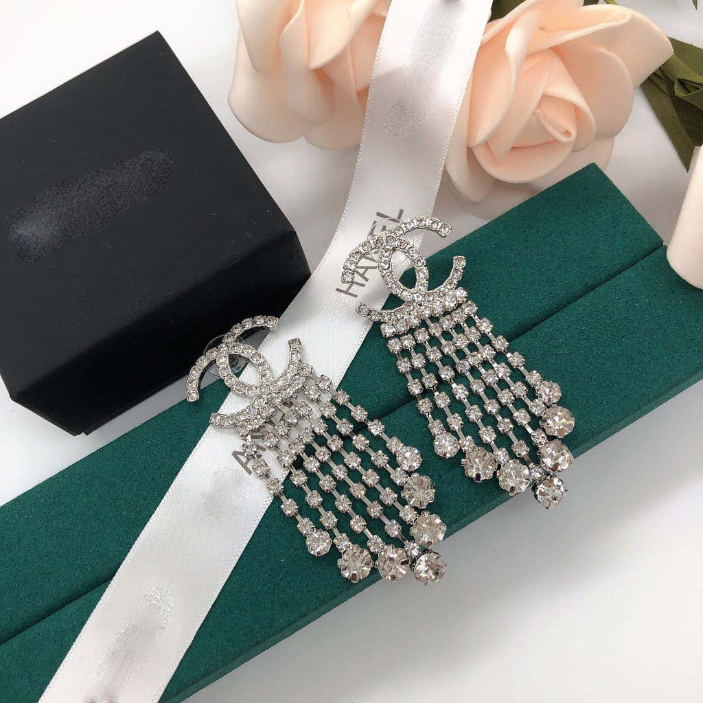 SiLer Tassel Pendant Earrings