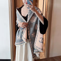 Fashion cashmere scarf KL1023091823