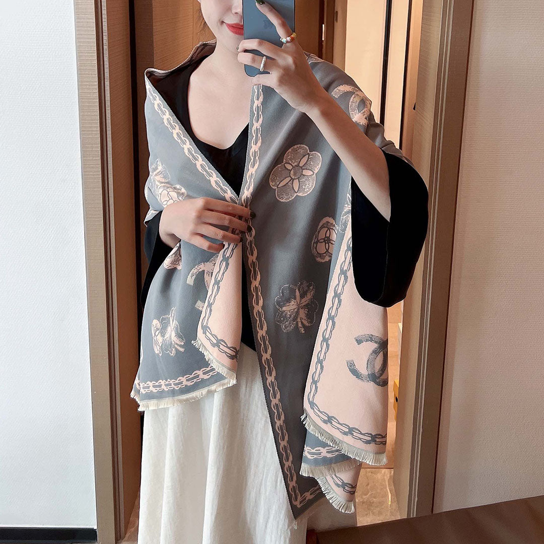 Fashion cashmere scarf KL1023091823