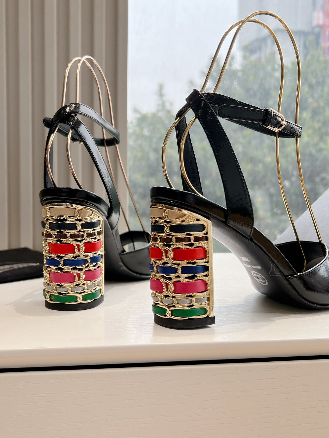 Chane1 top fashion classic high heel sandals 0724030823