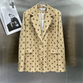 Fashion Embroidered Loose Suit Jacket 1024030714